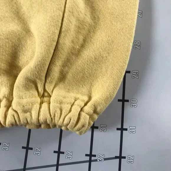 Vintage Russell Athletic Sweatpants Mens Extra Large Yellow Elastic Ankle USA - Picture 3 of 12